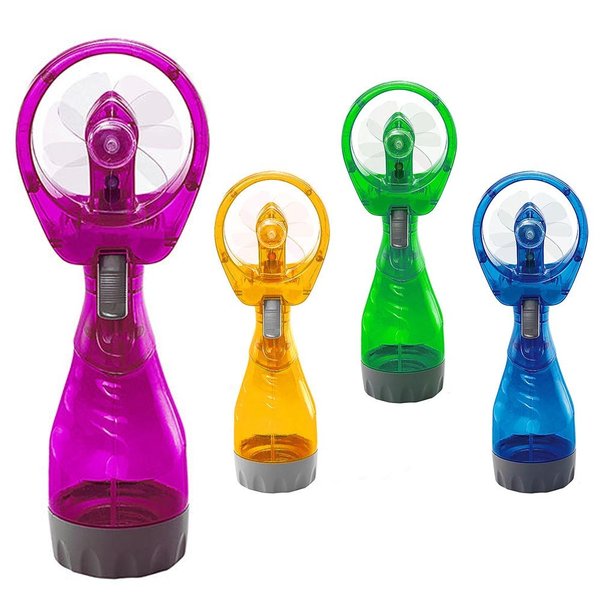 WATER SPRAY MIST FAN COOLING HOLIDAY TRAVEL PORTABLE HAND POCKET BOTTLE OFFICE