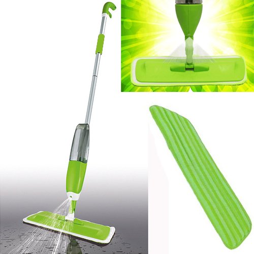 Trigger spray Water Spraying floor cleaner mop Microfibre Flat Spray mop