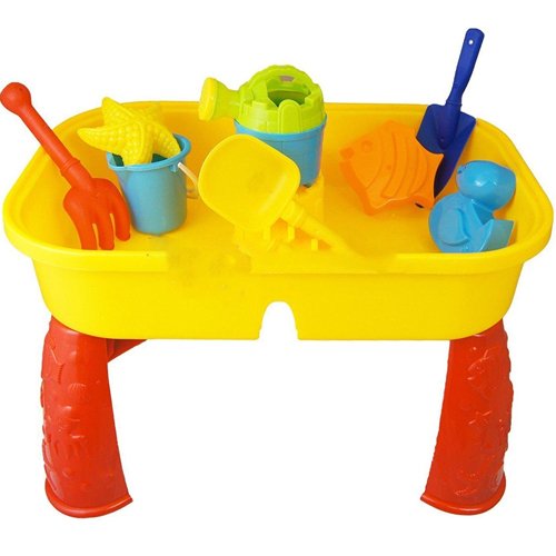 CHILDRENS KIDS TODDLER SAND AND WATER PLAY TABLE ACTIVITY SANDPIT ACCESSORIES