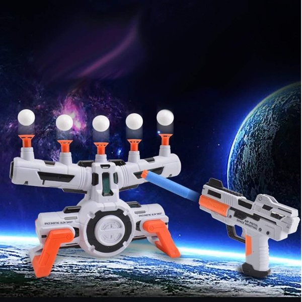 SPACE WARS SHOOTING HOVER FLOATING TARGET GAME NERF GUN AIM GIFT TOY BALLS NEW
