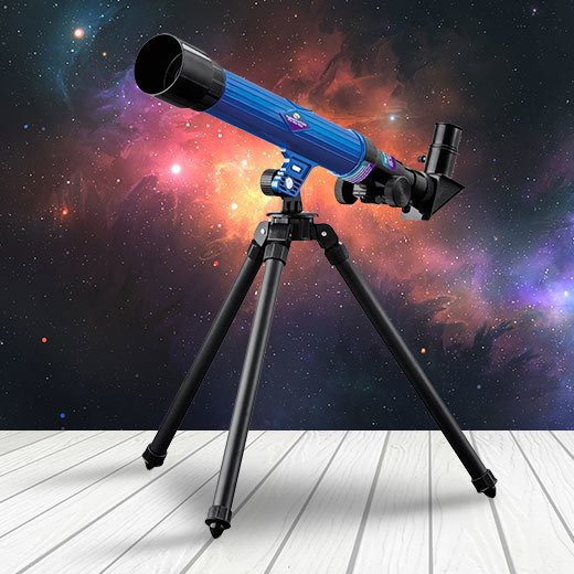 CHILDRENS TELESCOPE WITH TRIPOD SCIENCE ASTRONOMY KIDS GIFT XMAS STARS LEARNING