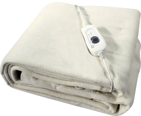 NEW KING SIZE WASHABLE SOFT COMFORT ELECTRIC HEATED UNDER BLANKET 120CM x 130CM