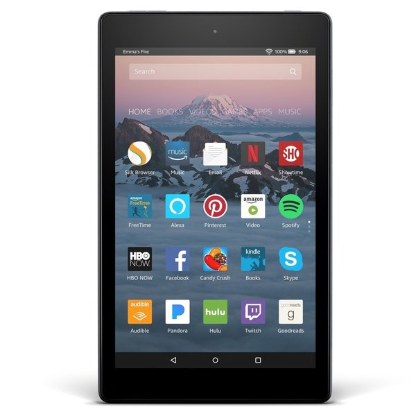 Grade A - Amazon Refurbished Product -  Fire HD 8 Alexa Amazon Prime Enabled Portable Tablet 16gb